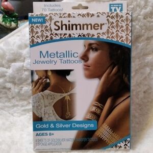 - metallic jewelry tatoos kit NEW